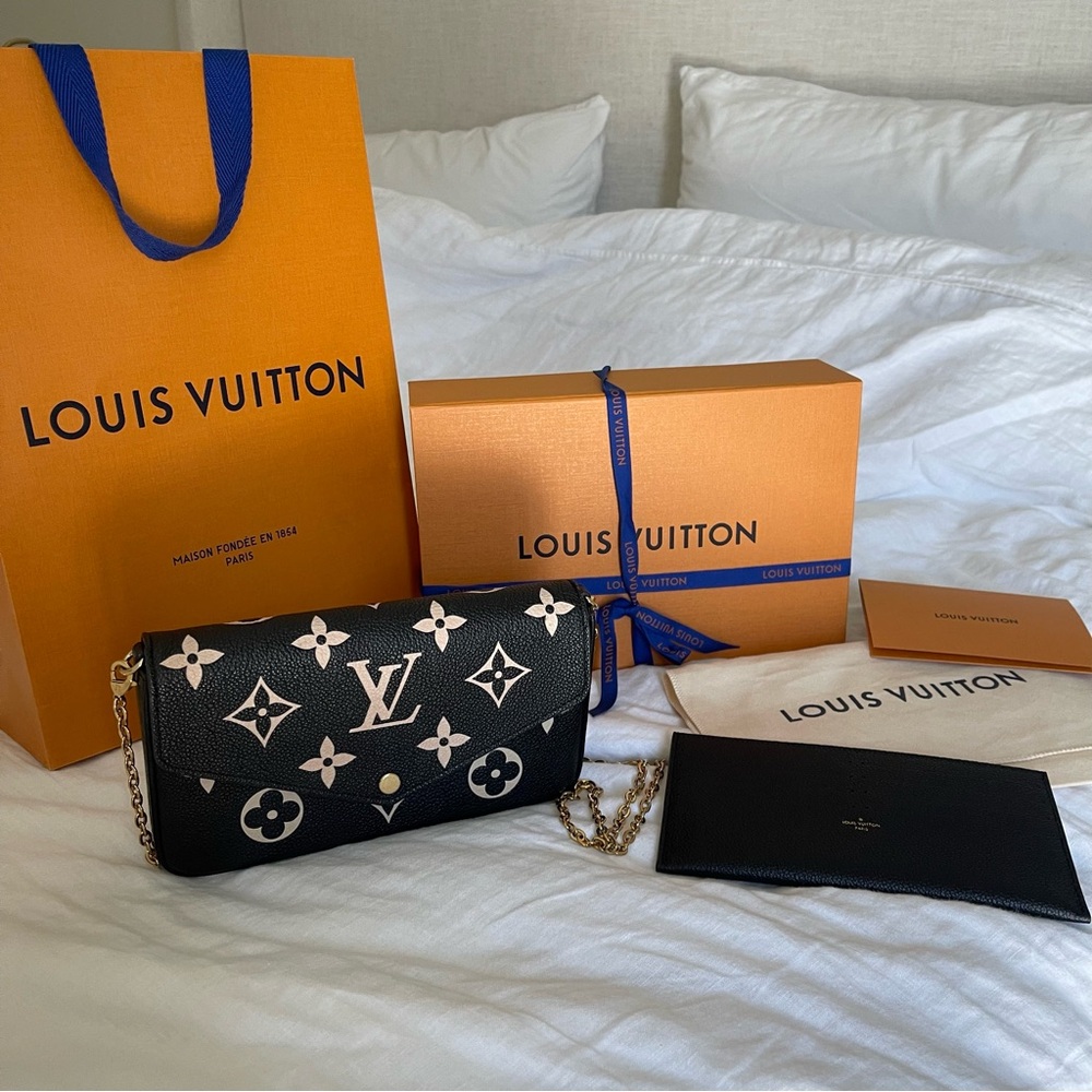 Authentic Louis Vuitton Félicie Pochette